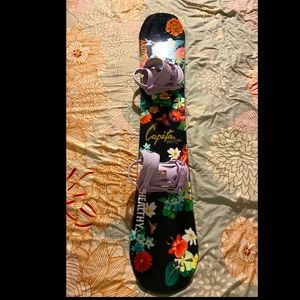 2015 Capita “Birds of a Feather” snowboard.